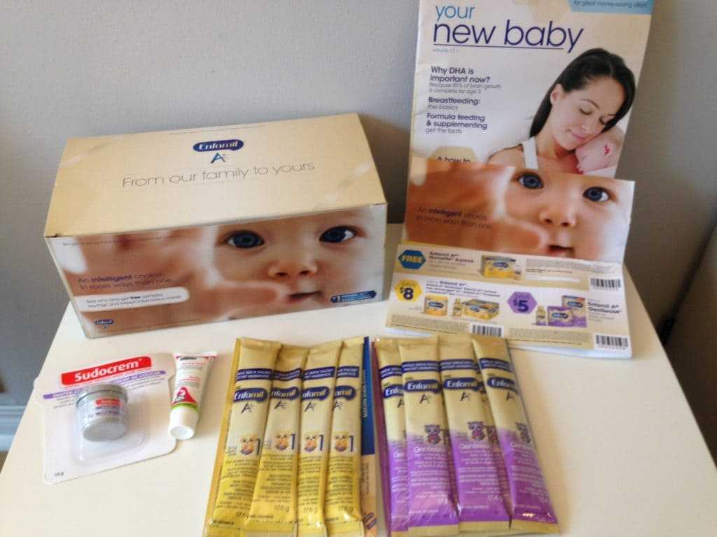 Freebies for new moms: Enfomil giveaway
