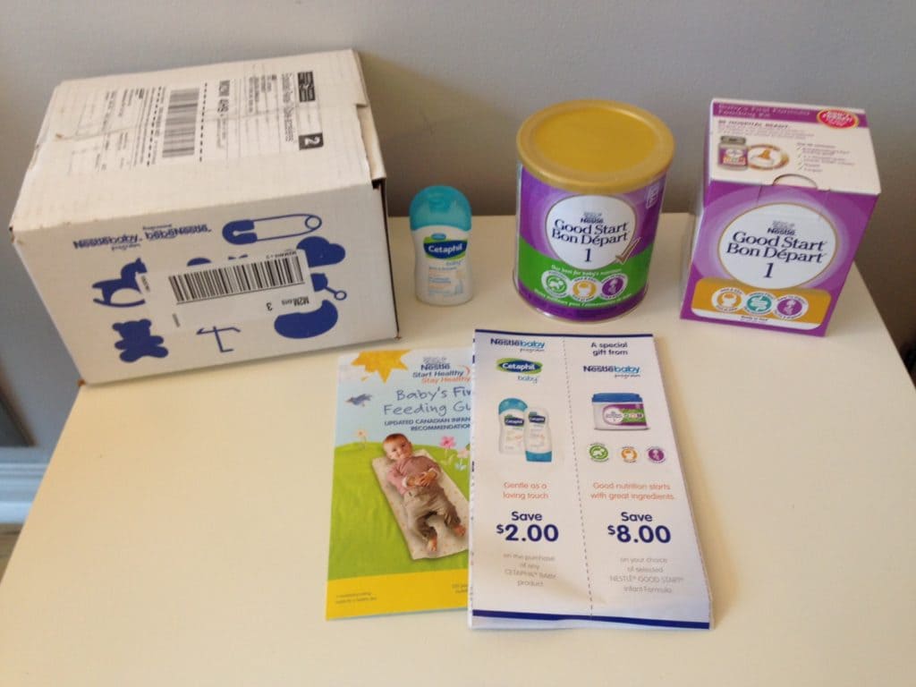 Freebies for new moms: Nestle giveaway
