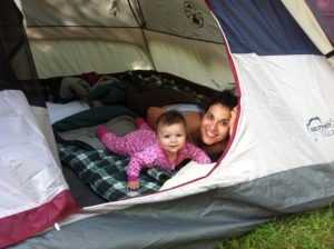 Camping with a baby