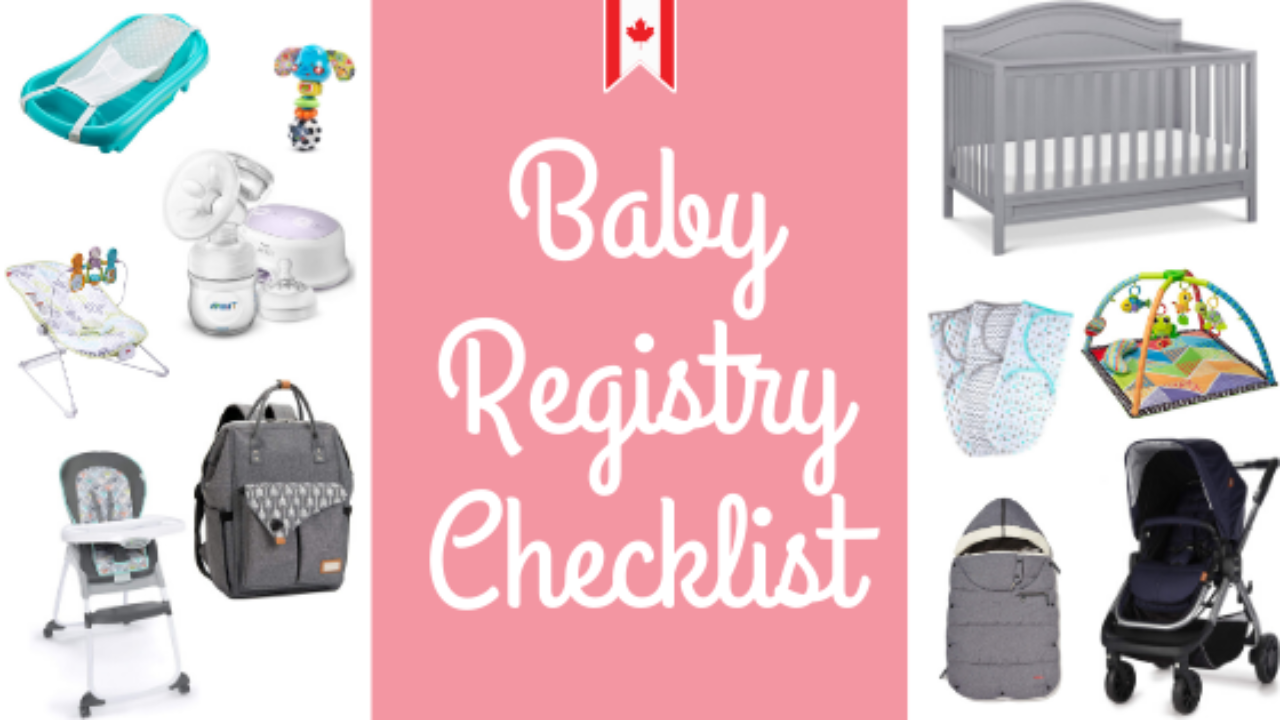 most important baby registry items