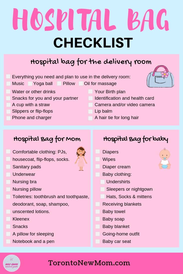 Hospital Bag Checklist