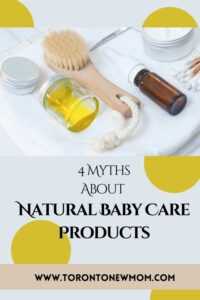 4 Myths About Natural Baby Care Products