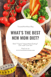 what's the best new mom diet