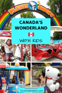 Canada's Wonderland with kids