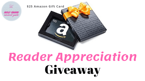 Reader Appreciation Giveaway for $25 amazon gift card