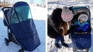 Manito Stroller Cover for winter