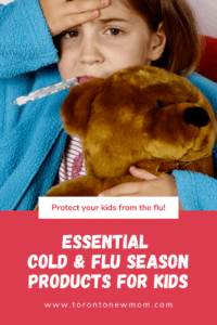 essential cold & flu season products for kids