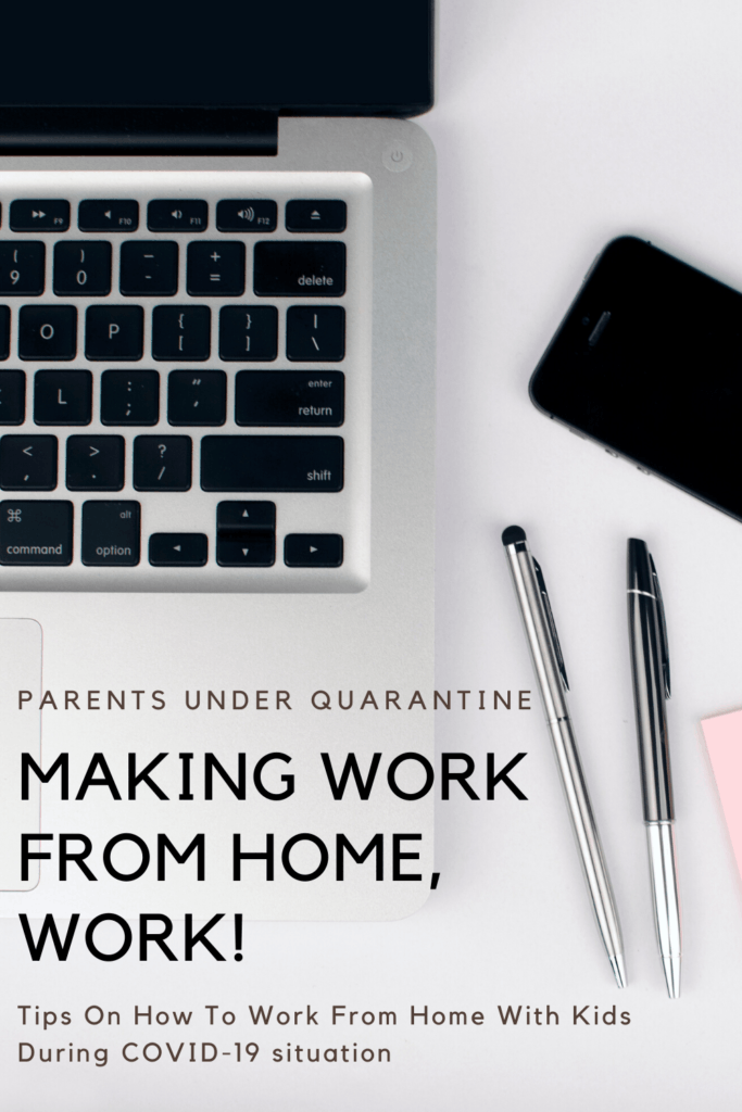 Tips For Working From Home With Kids
