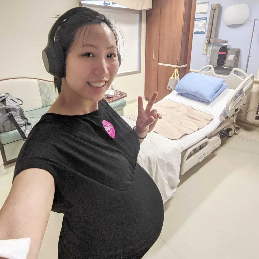Carly, 34 years old, first-time mom, Toronto (North York)  on going into being in a hospital alone for four days.
