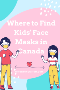 Where to Find Kids' Face Masks in Canada