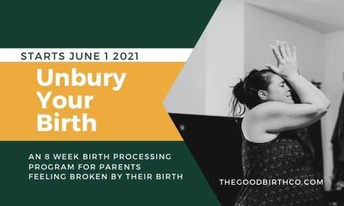 Mother's Day Gift Guide 2021- Unbury Your Birth program