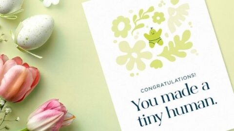 50 Amazing New Baby Card Ideas and Free Printables