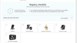 Add items to your Amazon Baby Registry 