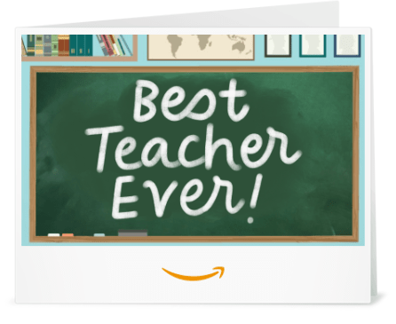 Amazon Gift card- Best gift for teacher