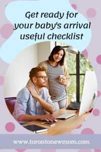 Get ready for your baby’s arrival – useful checklist