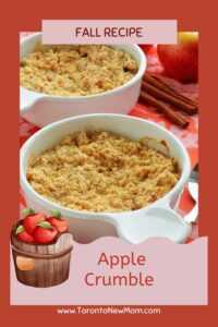 Apple crumble recipe