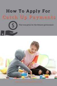 Catch Up Payments