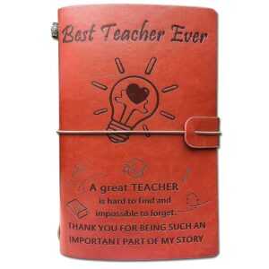 Best Holidays Gifts for Teachers_ Leather Journal