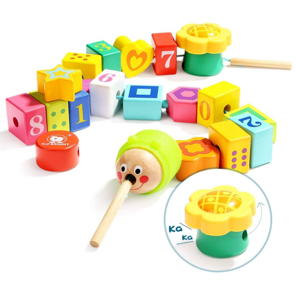 Montessori Toys for Children_Lacing Beads