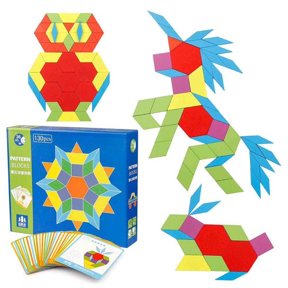 Montessori Toys for Children_Manipulative Shape Puzzle