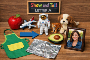 Show and Tell- Letter A Show and Tell - Letter A