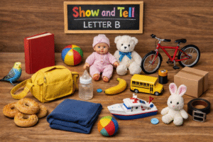 Show and Tell- Letter B